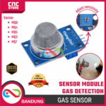 Gas Sensor Module MQ Series – MQ-3 MQ-4 MQ-5 MQ-7 MQ-8 untuk Arduino & Project IoT