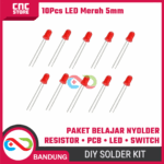 Paket Belajar Nyolder Pemula – Resistor, PCB, LED & Rocker Switch | Kit Latihan Solder DIY Elektronika - Gambar 4