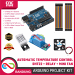 Kontrol Suhu Otomatis Arduino – Paket Komponen Proyek Temperature Control dengan DHT22, Relay & Mini Fan