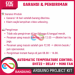 Kontrol Suhu Otomatis Arduino – Paket Komponen Proyek Temperature Control dengan DHT22, Relay & Mini Fan - Gambar 8