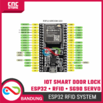 IoT Smart Door Lock ESP32 – Kunci Pintu Pintar RFID + Servo SG90 untuk Proyek IoT & Arduino - Gambar 3