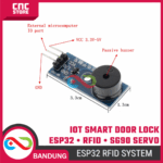 IoT Smart Door Lock ESP32 – Kunci Pintu Pintar RFID + Servo SG90 untuk Proyek IoT & Arduino - Gambar 6