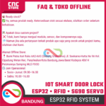 IoT Smart Door Lock ESP32 – Kunci Pintu Pintar RFID + Servo SG90 untuk Proyek IoT & Arduino - Gambar 9