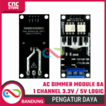 AC Dimmer Module 8A 1 Channel 3.3V 5V Logic – Modul Pengatur Daya Lampu dan Motor AC untuk Arduino - Gambar 3