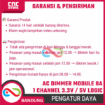 AC Dimmer Module 8A 1 Channel 3.3V 5V Logic – Modul Pengatur Daya Lampu dan Motor AC untuk Arduino - Gambar 6