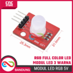 RGB Full Color LED Module 5V – Modul LED 3 Warna 10mm High Brightness untuk Arduino & DIY Elektronika - Gambar 2
