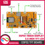 ESP32 Development Board dengan Layar Sentuh 3.5 Inch – WiFi Bluetooth TFT Touch Screen Module - Gambar 3
