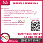 ESP32 Development Board dengan Layar Sentuh 3.5 Inch – WiFi Bluetooth TFT Touch Screen Module - Gambar 8
