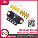 SGP30 Gas Sensor – Sensor Kualitas Udara TVOC & eCO2 untuk Arduino, ESP32, dan Proyek IoT - Gambar 5