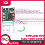 Motor Driver MS8313 SimpleFOCMini Brushless DC – Driver Motor BLDC FOC dengan Algoritma SVPWM untuk Robotik & IoT - Gambar 3