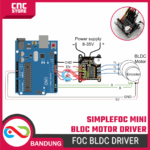 Motor Driver MS8313 SimpleFOCMini Brushless DC – Driver Motor BLDC FOC dengan Algoritma SVPWM untuk Robotik & IoT - Gambar 6