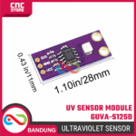 WCMCU-GUVA-S12SD Ultraviolet Sensor Module – Sensor Intensitas Sinar Matahari UV High Sensitivity untuk Arduino & IoT - Gambar 2