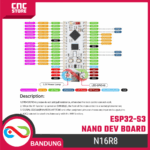 ESP32-S3-N16R8 Nano Development Board - Bluetooth & WiFi Core Board - Gambar 5
