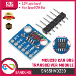MCU230 CAN Bus Transceiver Module SN65HVD230 – Modul Komunikasi CAN untuk Arduino, ESP32 & STM32