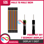 Paket Seven Segment Display – 0.56 Inch Merah CA / CC & 1.2 Inch Bi-Color CA | 1 Digit + Resistor 220 Ohm  + Breadboard + Kabel Jumper - Gambar 9