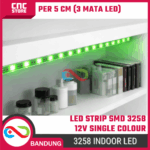 Lampu LED Strip SMD 3528 Single Colour DC 12V IP33 ( INDOOR ONLY ) - Hijau Merah - PER 5CM - Gambar 5
