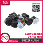 Buzzer Speaker Active 3V 5V 12x9.5mm – Modul Alarm Suara Mini for Arduino, ESP32, Uno, Mega, Nano, DIY Elektronik Project - Gambar 6