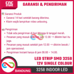Lampu LED Strip SMD 3528 Single Colour DC 12V IP33 ( INDOOR ONLY ) - Hijau Merah - PER 5CM - Gambar 7