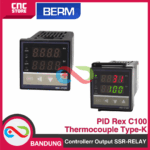 PID REX C100 C-100 THERMOCOUPLE TYPE-K CONTROLLER OUTPUT SSR-RELAY - Gambar 2