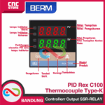 PID REX C100 C-100 THERMOCOUPLE TYPE-K CONTROLLER OUTPUT SSR-RELAY - Gambar 3