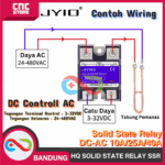 SOLID STATE RELAY SSR SINGLE PHASE RELAY DC TO AC 10A 25A 40A - Gambar 4