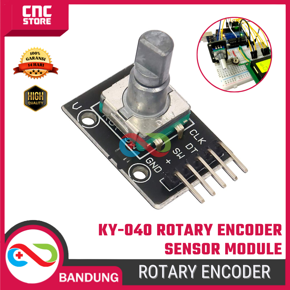 2620-esp-0012-1.png KY-040 Rotary Encoder Sensor Module – Modul Encoder Putar untuk Arduino Nano, Uno, Mega 2560 - Gambar 1