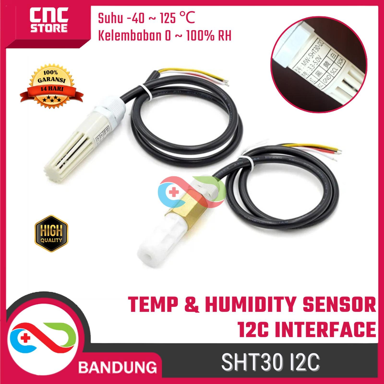 2d8c2f2d906448b6823abf7f3bb0bbf6~tplv-aphluv4xwc-white-pad-v1_1600_1600 SHT30 I2C Sensor Suhu & Kelembaban - Probe Digital Presisi Tinggi Untuk Indoor Outdoor - Gambar 1