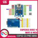 ESP32-C3 Pro Mini – Modul WiFi 6 RISC-V MCU, Board Kecil untuk IoT - Gambar 3