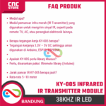 KY-005 Infrared IR Module Transmitter – Modul Pemancar Infra Merah untuk Arduino, Remote & Proyek Elektronik - Gambar 6