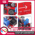 Modul XL6019 Step Up DC Boost 3-35V to 5-40V 5A High Power Adjustable - Gambar 4