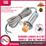 Capacitive Proximity Sensor LJ18A3-8-Z/BY 8mm 6–36V DC PNP NO
