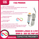 Capacitive Proximity Sensor LJ18A3-8-Z/BY 8mm 6–36V DC PNP NO - Gambar 7