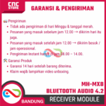 Modul Bluetooth Audio MH-MX8 4.2 Stereo HiFi Lossless Receiver DIY Speaker Aktif / Upgrade Headphone - Gambar 8