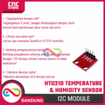 HTU21D Sensor Suhu & Kelembaban – Modul Presisi Tinggi Pengganti SHT15 untuk Arduino & IoT - Gambar 7
