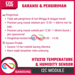 HTU21D Sensor Suhu & Kelembaban – Modul Presisi Tinggi Pengganti SHT15 untuk Arduino & IoT - Gambar 8