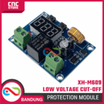 Modul XH-M609 DC 6-60V Low Voltage Cut-off - Auto Disconnect Battery Protection Board - Gambar 5