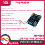 Modul XH-M609 DC 6-60V Low Voltage Cut-off - Auto Disconnect Battery Protection Board - Gambar 8