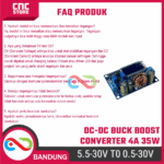 DC-DC Buck Boost Converter 5.5–30V to 0.5–30V 4A 35W – Adjustable Step Up / Step Down dengan LCD Volt & Amp Meter - Gambar 8