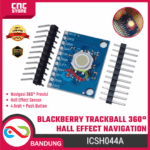 ICSH044A Breakout Board – Blackberry Trackball Sensor Hall Effect 360° Navigation Module