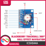 ICSH044A Breakout Board – Blackberry Trackball Sensor Hall Effect 360° Navigation Module - Gambar 3