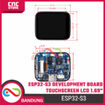 ESP32-S3 Development Board dengan LCD Touchscreen 1.69 Inch – WiFi, Bluetooth, Gyroscope, RTC & Buzzer - Gambar 2