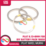 Plat Nikel Murni 0.12mm × 8mm – 10 Meter untuk DIY Battery Pack 18650 - Gambar 3