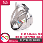 Plat Nikel Murni 0.12mm × 8mm – 10 Meter untuk DIY Battery Pack 18650 - Gambar 6