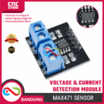 MAX471 Voltage & Current Detection Module – Sensor Arus dan Tegangan DC