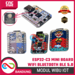 ESP32-C3 Mini Development Board – Modul WiFi Bluetooth BLE 5.0 dengan Warna Silk WIBU untuk Proyek IoT & Elektronika