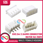 XH2.54 Connector Straight Pin Socket 2P 3P 4P 5P 6P 7P 2.54mm Male Female Housing Header PCB 5A 250V - Gambar 5