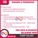 Pump Solder Penyedot Timah TRM-SD28 & Alumunium Desoldering Pump – Alat Sedot Timah Solder Elektronik PCB - Gambar 6