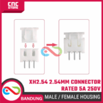 XH2.54 Connector Straight Pin Socket 2P 3P 4P 5P 6P 7P 2.54mm Male Female Housing Header PCB 5A 250V - Gambar 6