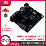 VHM-314 MP3 Bluetooth 5.0 Audio Receiver Decoder Board – Modul Audio Player DIY, Bluetooth Music Decoder