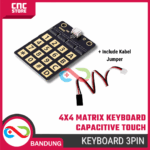 4x4 Matrix Keyboard Keypad Capacitive Touch Key Switch Module – AD Type Compatible untuk Arduino & DIY Elektronik - Gambar 2